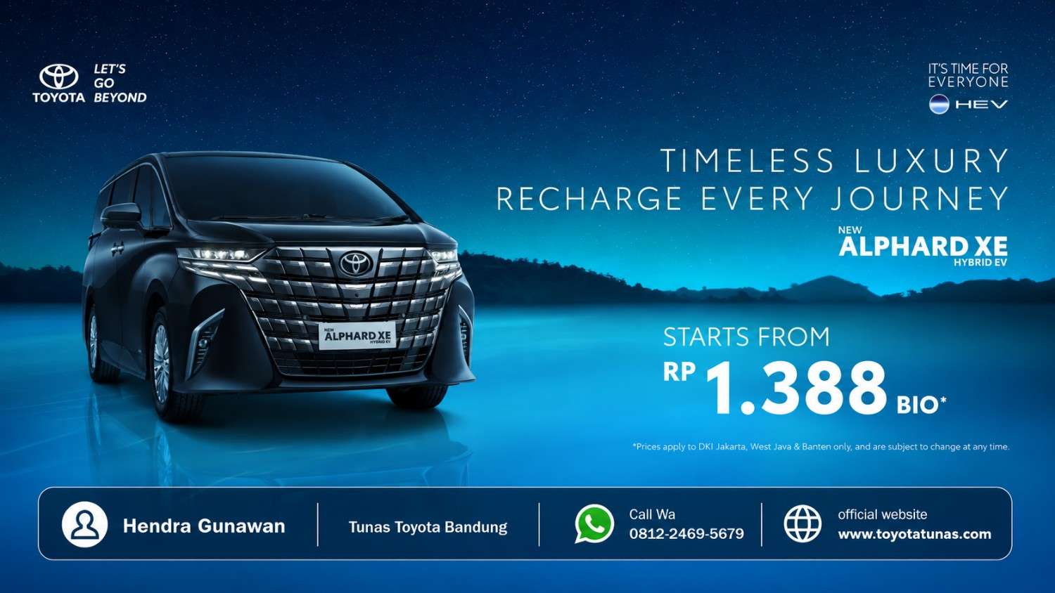 promo toyota alphard bandung